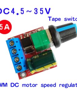 HW-687 4.5V-35V 5A 90W PWM DC Motor Speed Controller