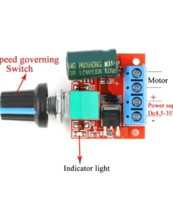 HW-687 4.5V-35V 5A 90W PWM DC Motor Speed Controller