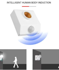 PIR Motion Sensor LED Lamp E2
