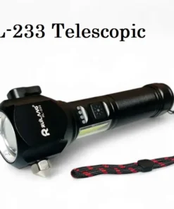 Ruilang RL-233 Rechargeable Torch Telescopic LED