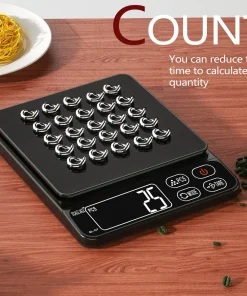 GL-07 0.1g Kitchen Scale 3kg Digital Weighing Scale - MegaEshop.PK