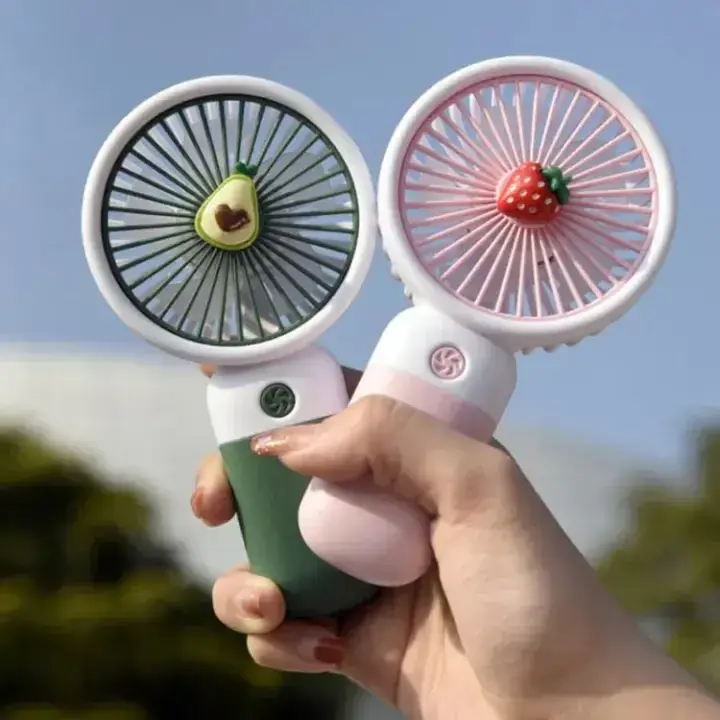 Portable Mini Rechargeable Fan Handheld & Desktop Fan with 3-Speed | Ideal for Kids & Travel Portable mini rechargeable USB fan Pakistan