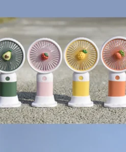 Portable Mini Rechargeable Fan Handheld & Desktop Fan with 3-Speed | Ideal for Kids & Travel mini fan adjustable speed for kids Pakistan