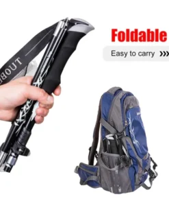Folding Hiking Stick Anti-Shock