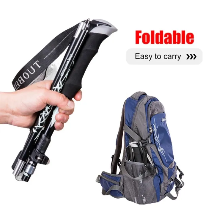 Folding Hiking Stick Anti-Shock Folding Hiking Stick Anti-Shock